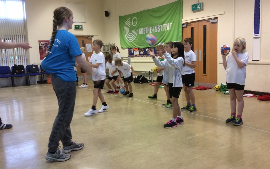 Handball auf Deutsch