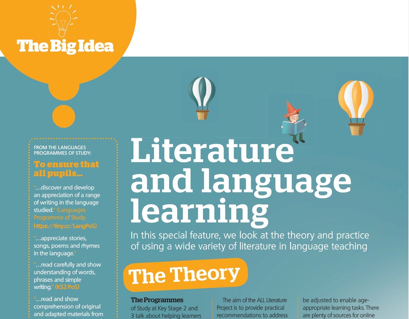 Literature and Language Learning