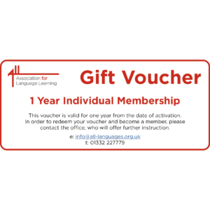 ALL Voucher for one year Individual Membership